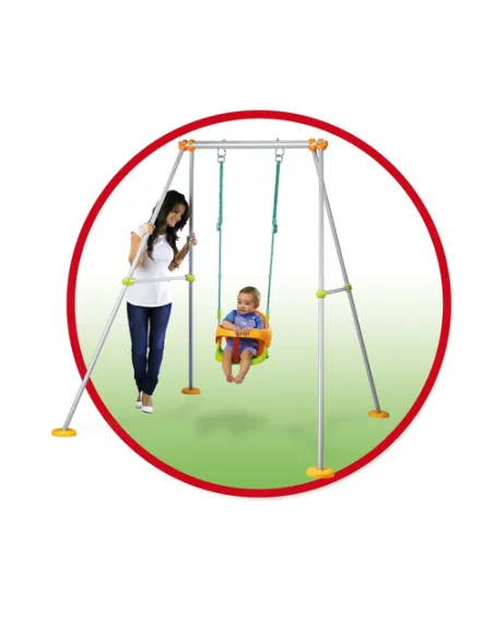 Smoby Altalena Plus con seggiolino evolutivo - mis. 158xh180 cm