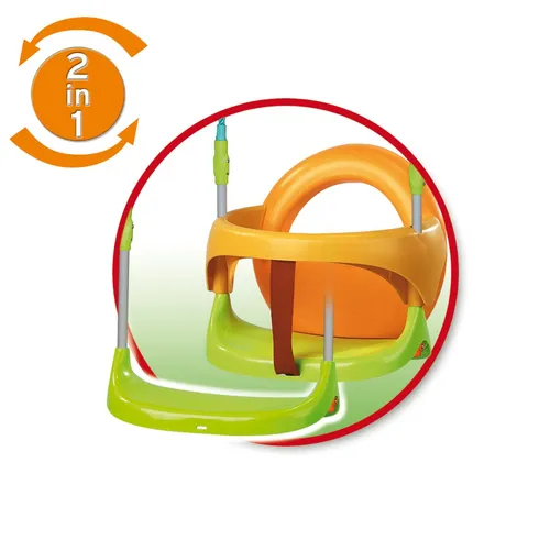 Smoby Altalena Plus con seggiolino evolutivo -...