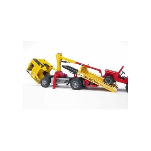 BRUDER MAN TGA Breakdown truck with cross...