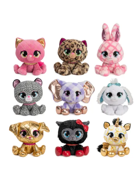 GUND P.Lushes, cuccioli peluche alla moda, 15cm, stili e personalità uniche