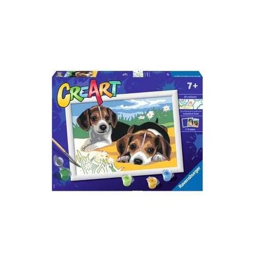 Ravensburger CreArt Jack Russell Puppy Colore...