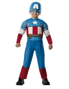 Rubies Costume Capitan America, 3-4 anni