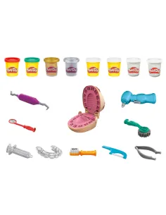 Play-Doh Dottor Trapanino, playset con 8 barattoli di...