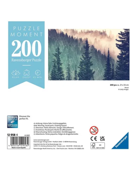 Ravensburger Wood Puzzle 200 pz Landscape
