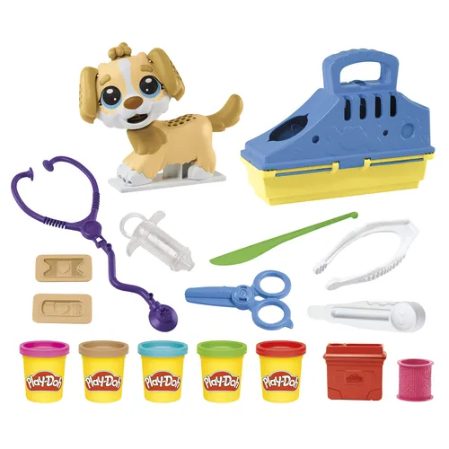 Play-Doh Set da Veterinario, playset con cane...