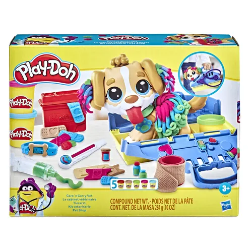 Play-Doh Set da Veterinario, playset con cane...