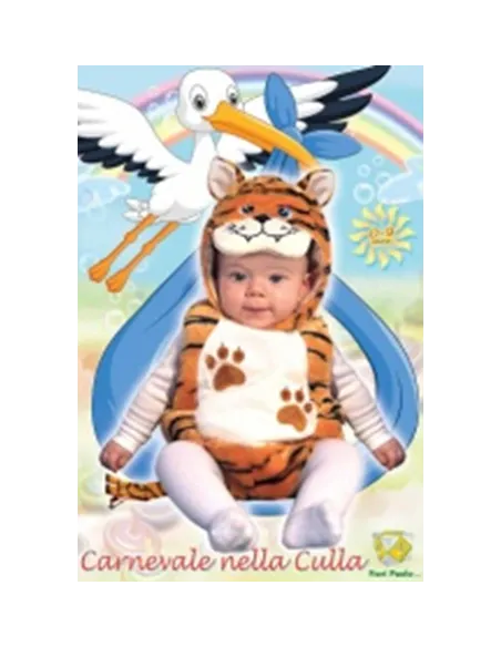COSTUME TIGROTTO FAGOTTINO 0/9 MESI (61511.0-9)