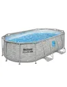 Bestway 56714 piscina fuori terra Piscina con bordi Piscina ovale 7250 L Marrone