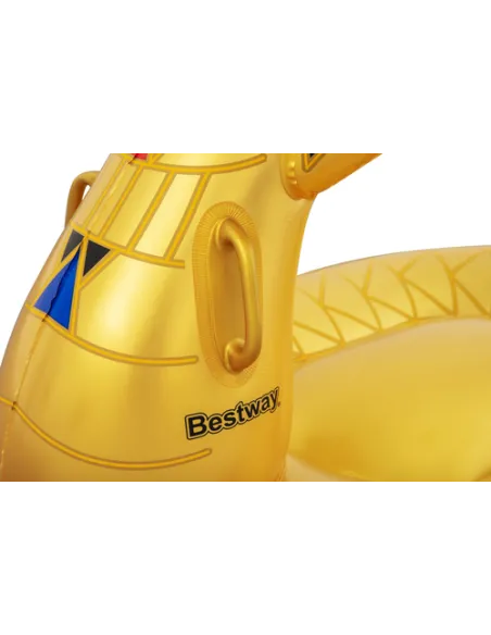 Bestway 41445 galleggiante da piscina e da spiaggia Oro Monocromatico PVC Gonfiabile cavalcabile