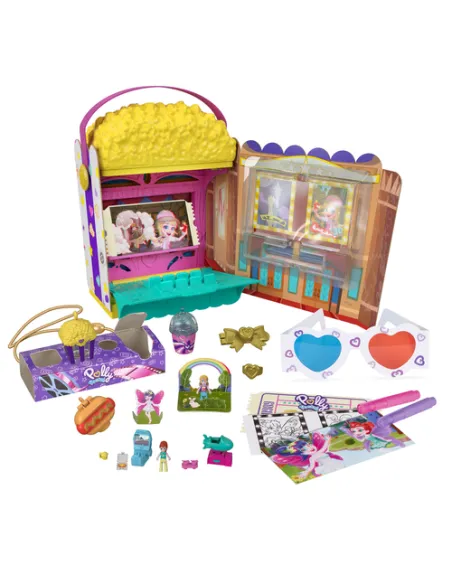 Polly Pocket Un-Box-It Popcorn Box