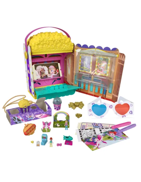Polly Pocket Un-Box-It Popcorn Box