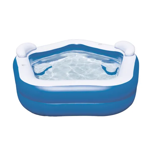 PISCINA PENTAGONO 213x206x69 cm Con SEDUTE...