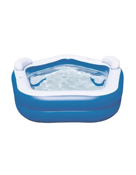 PISCINA PENTAGONO 213x206x69 cm Con SEDUTE (54153-4)