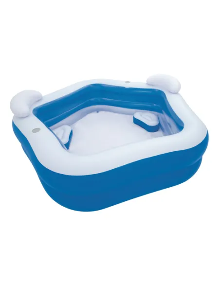 PISCINA PENTAGONO 213x206x69 cm Con SEDUTE (54153-4)