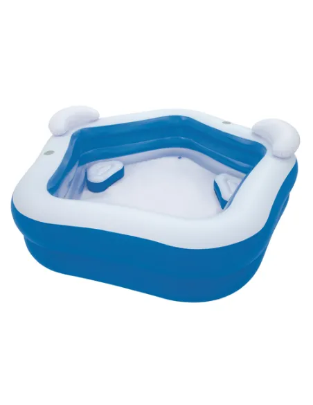 PISCINA PENTAGONO 213x206x69 cm Con SEDUTE (54153-4)