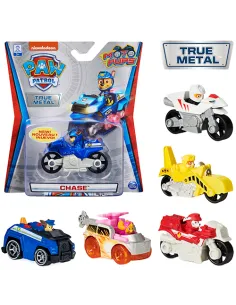 PAW Patrol , veicolo die-cast da collezione True Metal,...