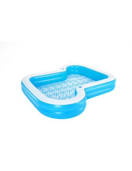 Bestway 54321 piscina fuori terra Piscina gonfiabile Piscina rettangolare 1207 L Blu, Bianco
