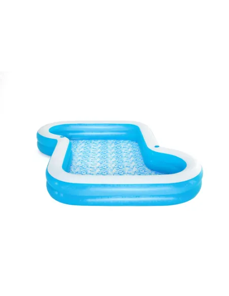 Bestway 54321 piscina fuori terra Piscina gonfiabile Piscina rettangolare 1207 L Blu, Bianco