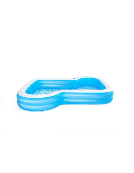 Bestway 54321 piscina fuori terra Piscina gonfiabile Piscina rettangolare 1207 L Blu, Bianco