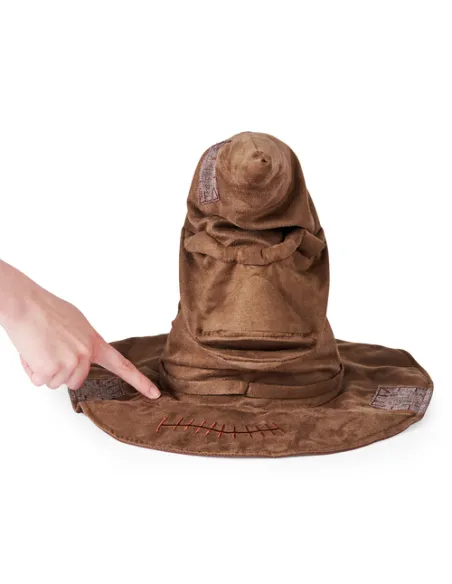 Wizarding World , Cappello Parlante Interattivo di Harry Potter, Voce Originale dei Film, 15 Frasi in Italiano/Tedesco, 5+ Anni
