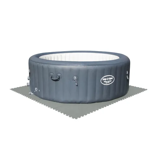 TAPPETINO BASE MORBIDO 9 PZ 50x50 cm GRIGIO...