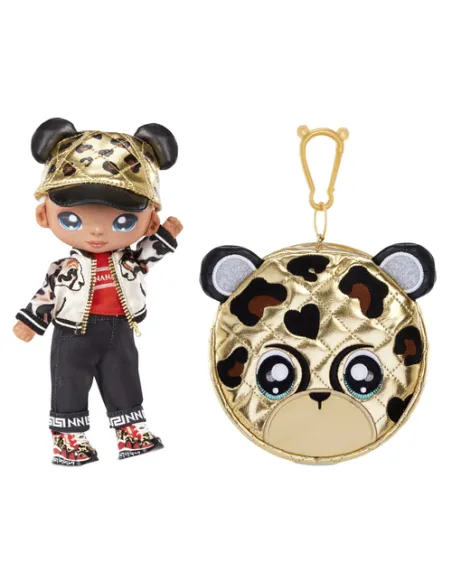 Na! Na! Na! Surprise 2-in-1 Fashion Doll and Purse Glam Series 2- Gianni Wilde (Cheetah Boy)