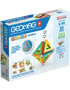 Geomag SuperColor Panels Recycled Giocattolo con magnete...