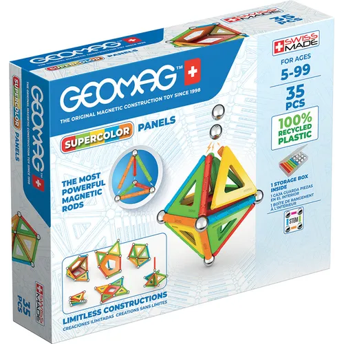 Geomag SuperColor Panels Recycled Giocattolo...