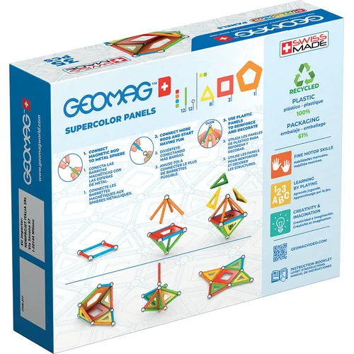 Geomag SuperColor Panels Recycled Giocattolo...