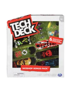Tech Deck , confezione Premium da 6 Mini Skate, Assortiti...