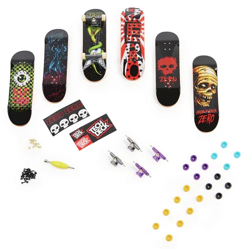Tech Deck , confezione Premium da 6 Mini Skate,...