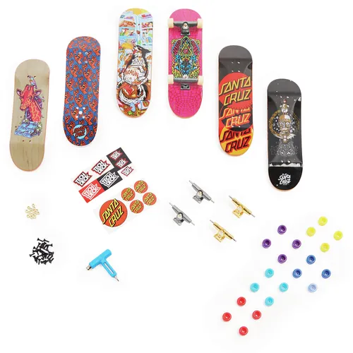 Tech Deck , confezione Premium da 6 Mini Skate,...