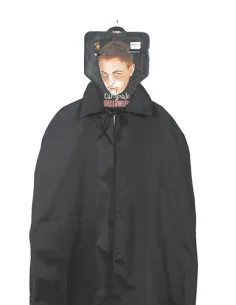 CIAO Mantello Nero Adulto C/Testina