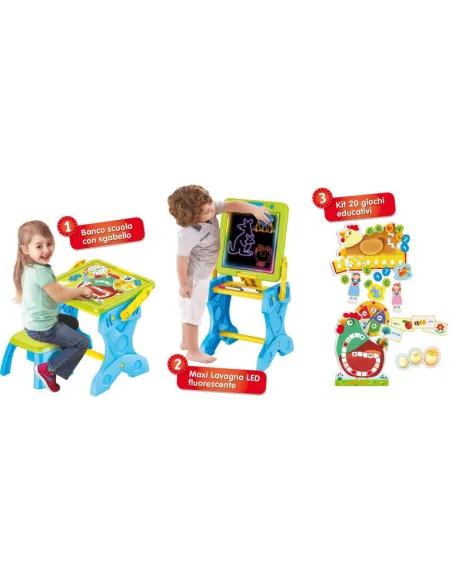 Lisciani Carotina Banchetto Led Gioco E Imparo 3 In 1