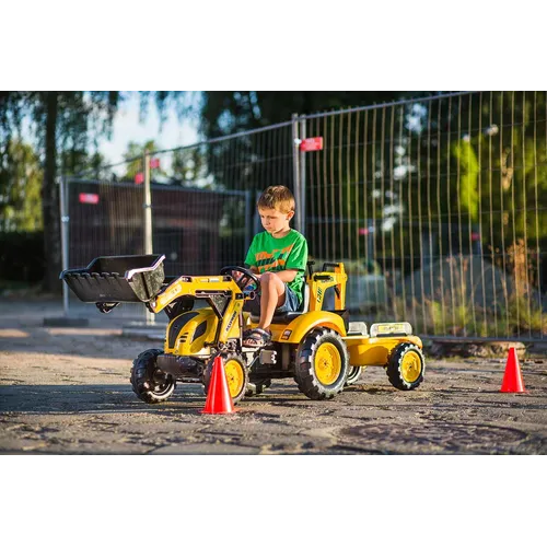ESCAVATORE KOMATSU +BENNA POST+RIMORCHIO (2086Y)