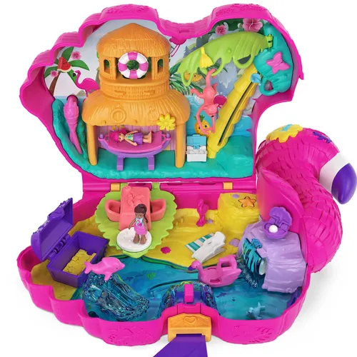 POLLY POCKET COFANETTO FENICOTTERO (HGC41)