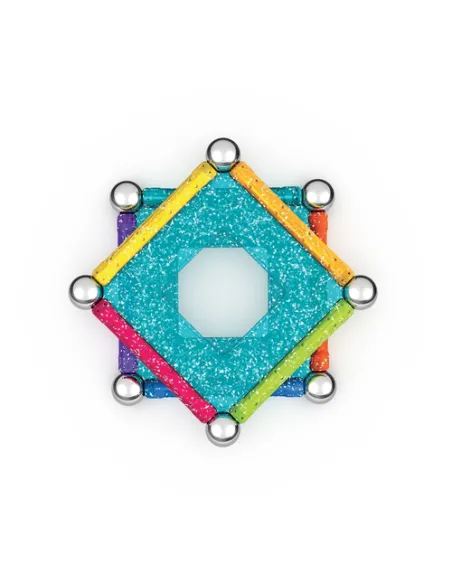 Geomag Glitter Panels Recycled Giocattolo con magnete al neodimio