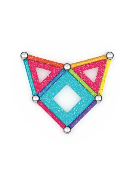 Geomag Glitter Panels Recycled Giocattolo con magnete al neodimio