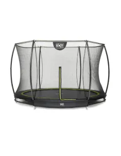 EXIT Silhouette ground trampoline ø305cm with safety net...