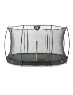 EXIT Silhouette ground trampoline ø366cm with safety net...