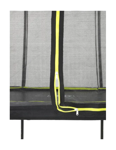 EXIT Silhouette trampoline ø305cm - black Esterno Rotondo Molla elicoidale Trampolino fuori terra