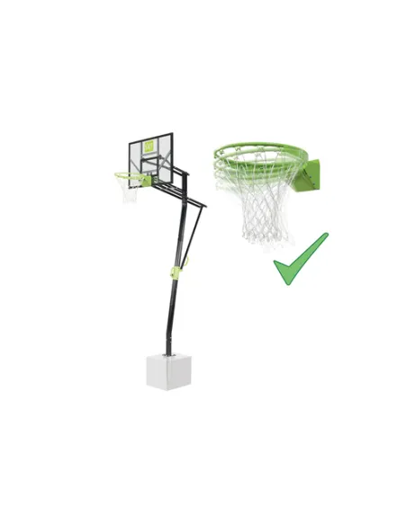 EXIT 46.03.11.00 impianto per pallacanestro Interrato Rettangolare Policarbonato (PC)