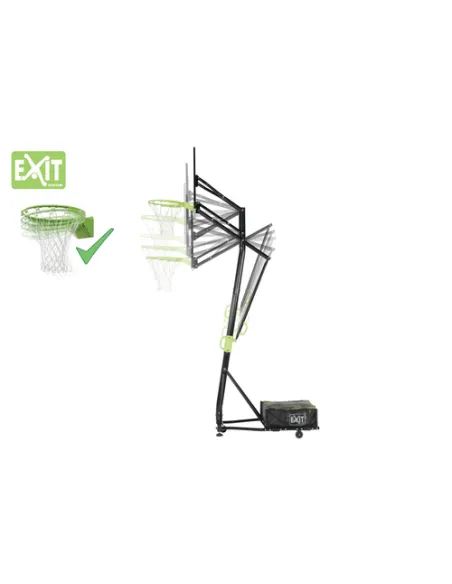 EXIT 46.05.11.00 impianto per pallacanestro Portatile Rettangolare Policarbonato (PC)