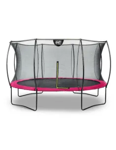 EXIT Silhouette trampoline ø366cm - pink Esterno Rotondo...