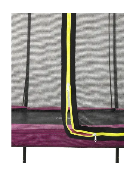 EXIT Silhouette trampoline ø427cm - pink Esterno Rotondo Molla elicoidale Trampolino fuori terra
