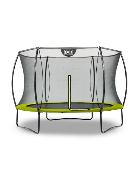 EXIT Silhouette trampoline ø305cm - green Esterno Rotondo Molla elicoidale Trampolino fuori terra