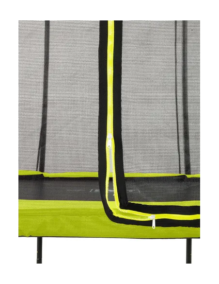 EXIT Silhouette trampoline ø366cm - green Esterno Rotondo Molla elicoidale Trampolino fuori terra