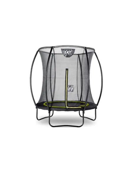 EXIT Silhouette trampoline ø183cm - black Esterno Rotondo Molla elicoidale Trampolino fuori terra