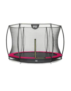 EXIT Silhouette ground trampoline ø305cm with safety net...