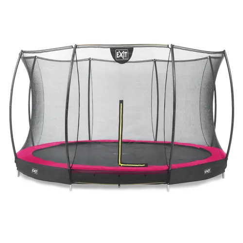 EXIT Silhouette ground trampoline ø427cm with...